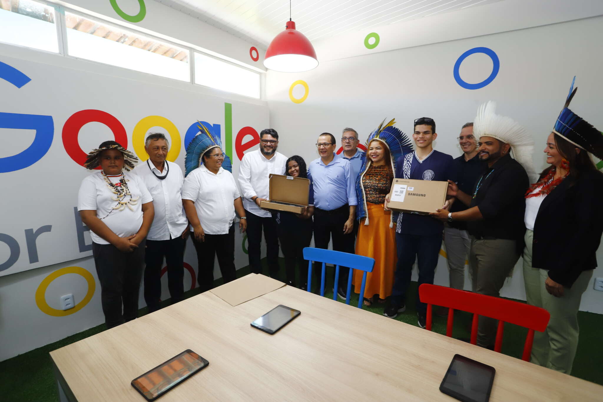 Escola indígena do Ceará recebe primeira Sala Google do Brasil