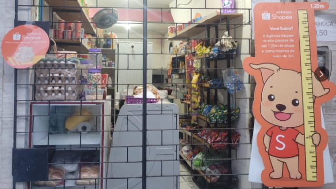 Shopee implementa pontos de retirada em Fortaleza