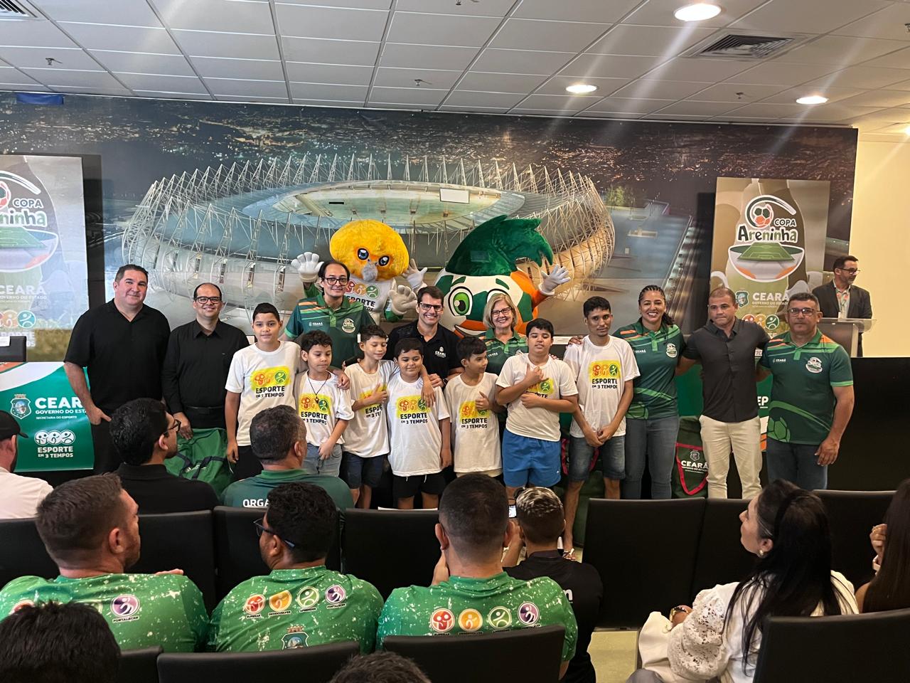 Copa Areninha do Ceará é lançada com participação dos 184 municípios