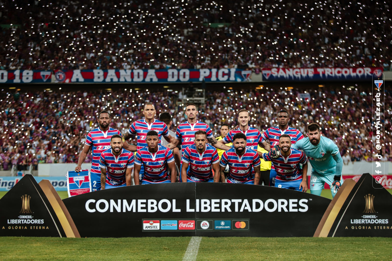 Fortaleza enfrenta Vélez nas oitavas da Libertadores 2025