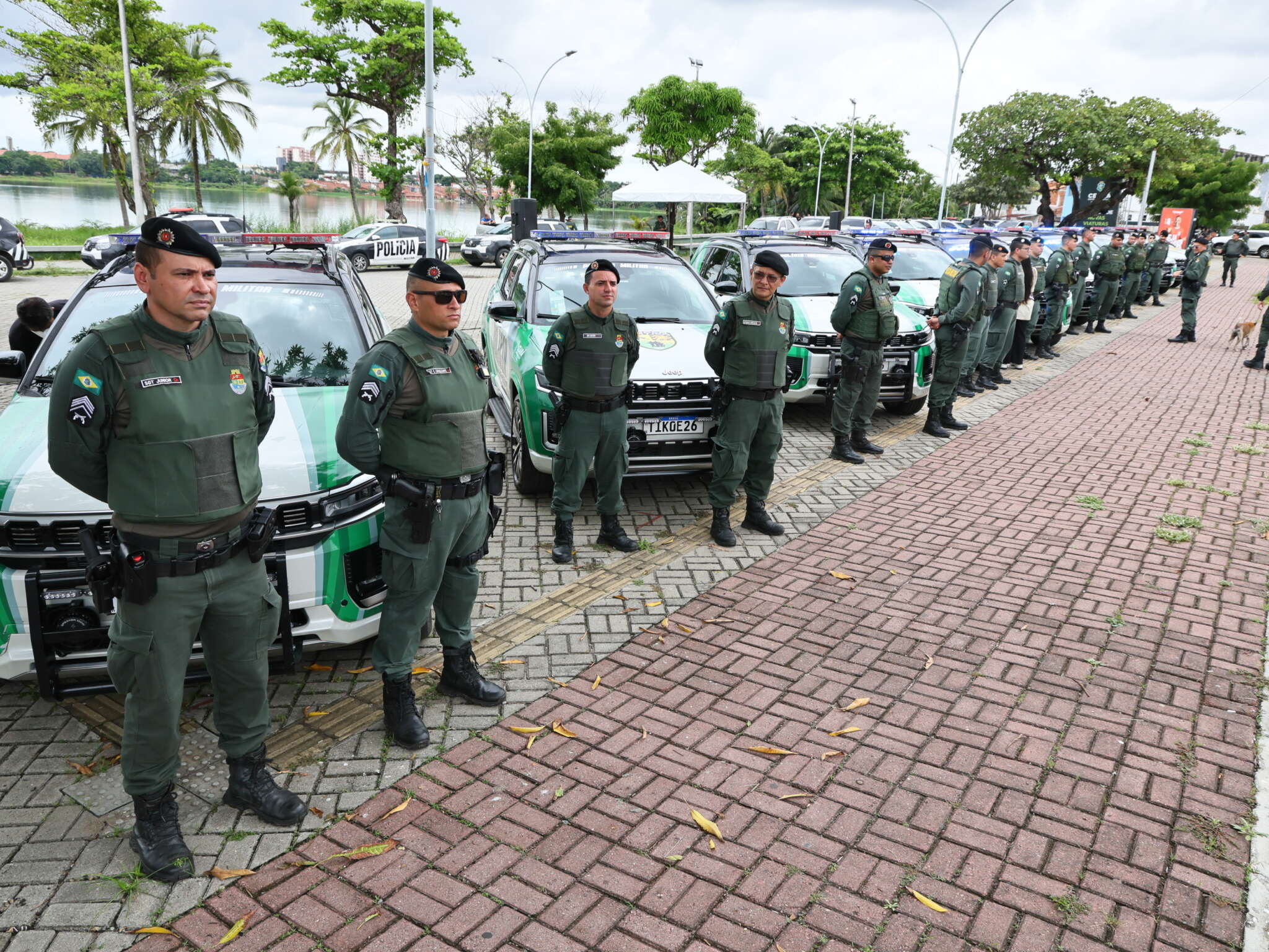Novas viaturas blindadas reforçam a capacidade operacional da PMCE