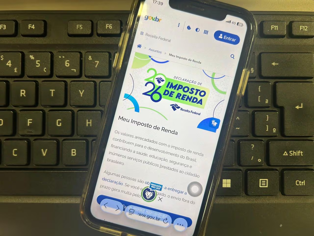 Receita libera programa da declaração do Imposto de Renda 2026