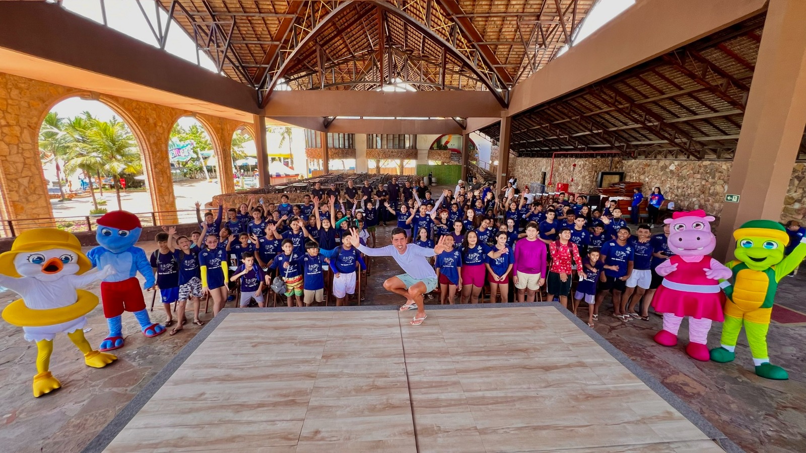 Beach Park promove Dia Nacional da Alegria 2026 com a participação de atletas olímpicos