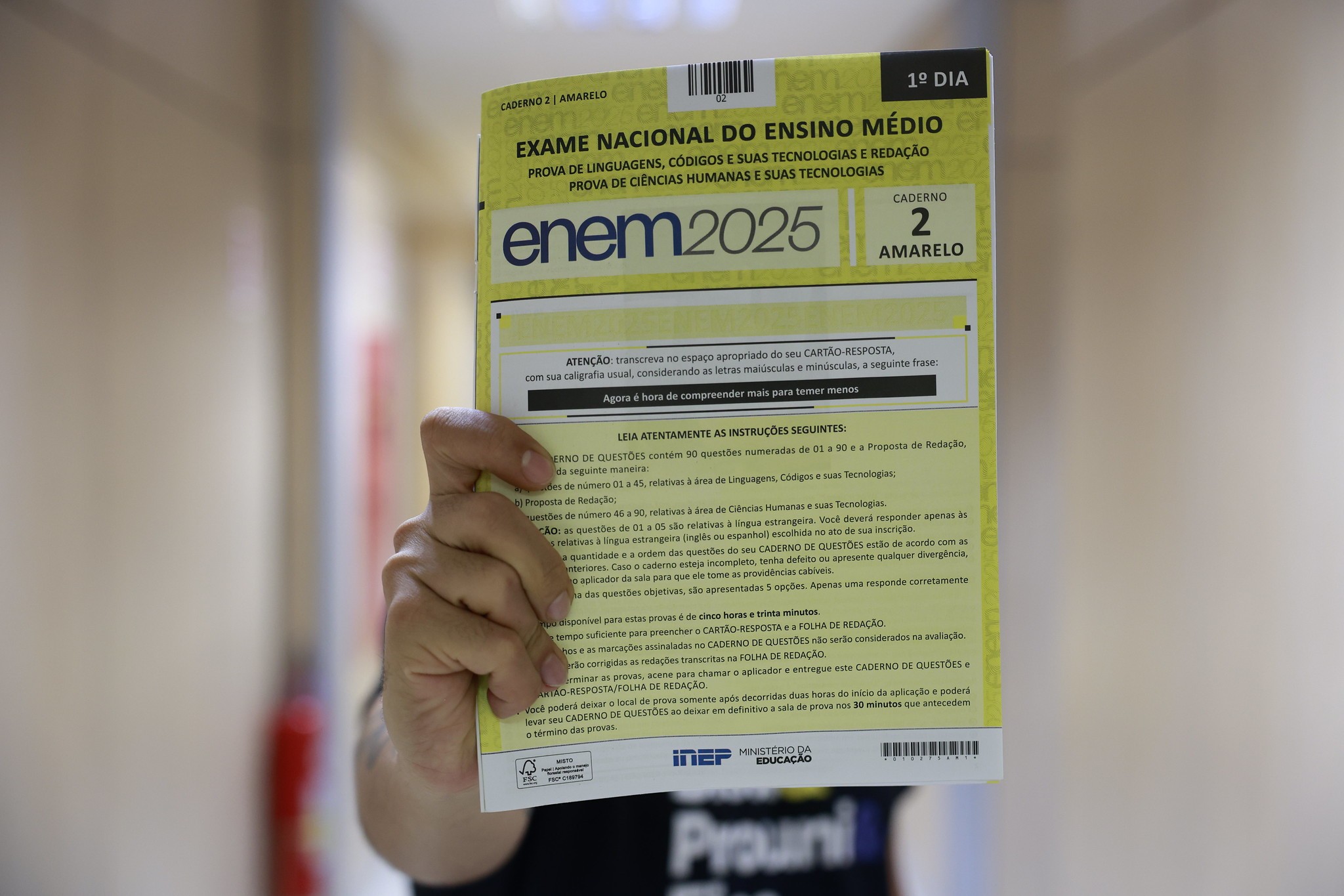Vagas para certificadores de prova do Enem pagarão até R$ 864 por dia