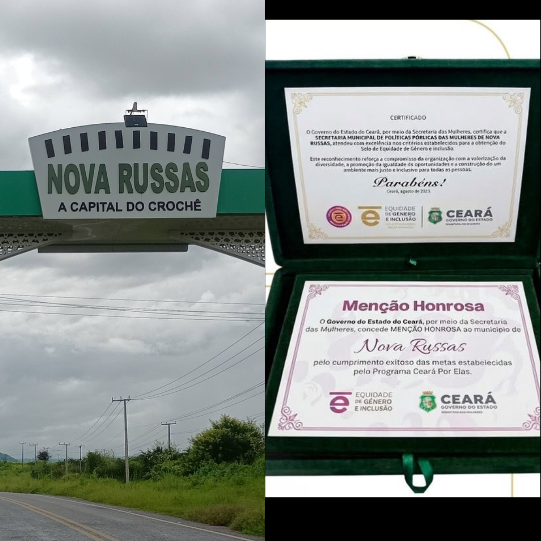 Nova Russas recebe certificação máxima no Selo de Equidade de Gênero e Inclusão