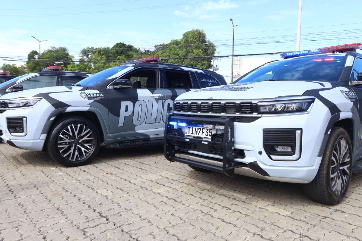 Governo do Ceará ultrapassa mil viaturas entregues à Polícia Militar