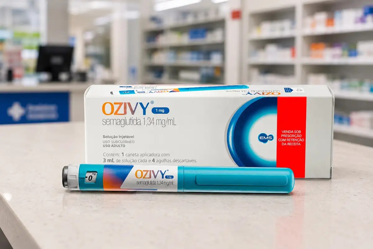 Ozivy, versão brasileira do Ozempic, chega às farmácias nesta segunda