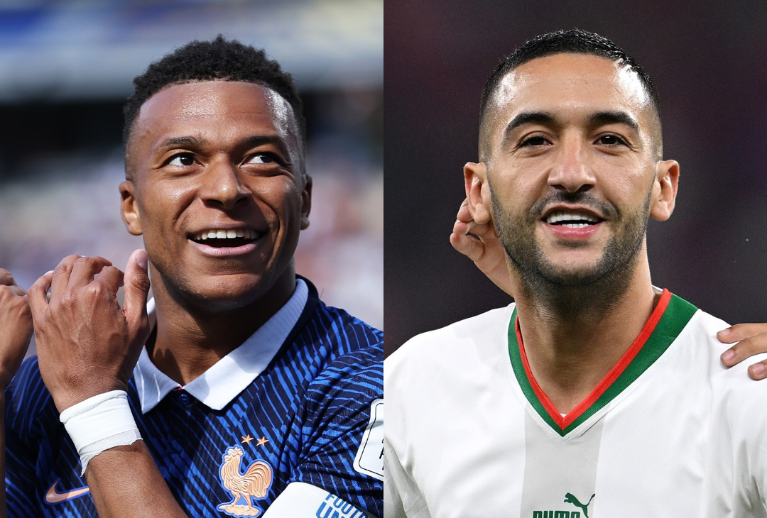 França e Marrocos se enfrentam hoje no 1º dia das quartas de final da Copa