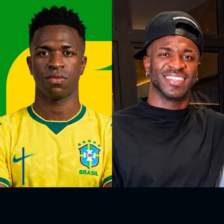 Vini Jr chama atenção nas redes sociais com novo visual após harmonização