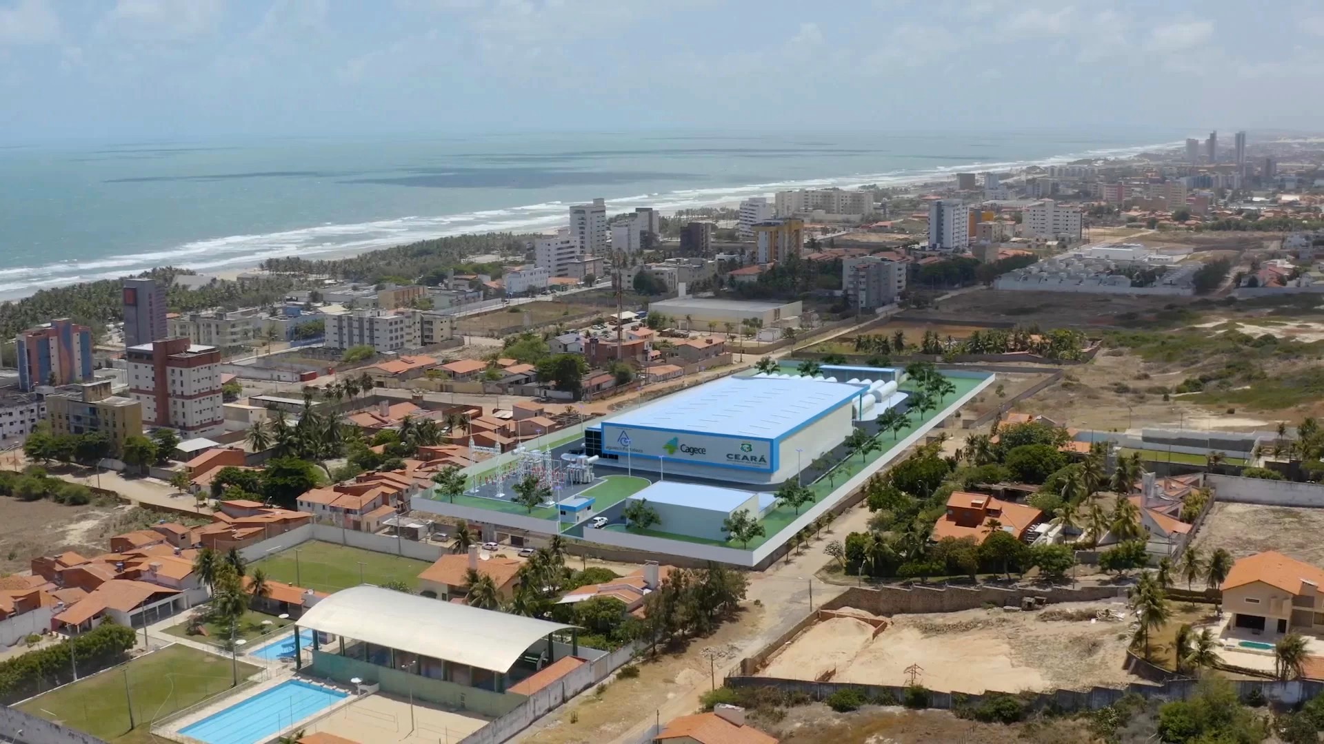 Cagece inicia obras da Dessal do Ceará em Fortaleza