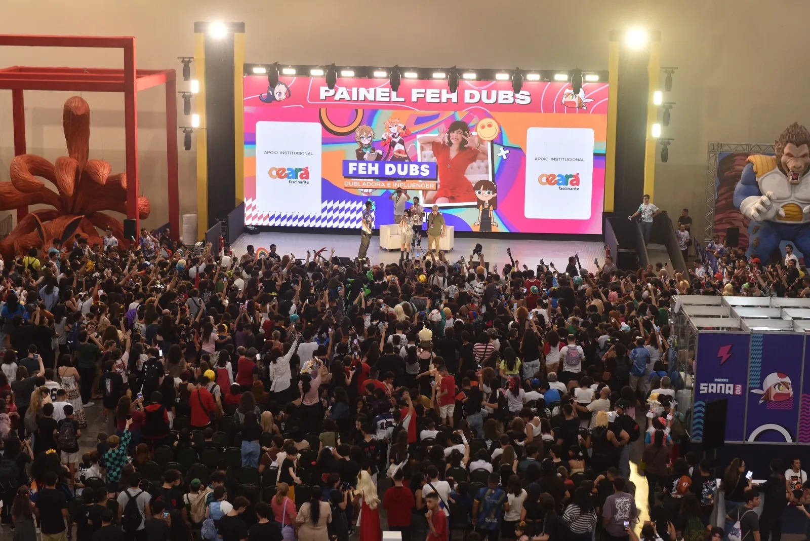Sana 2026 recebe 8 mil estudantes da Rede Municipal de Ensino de Fortaleza