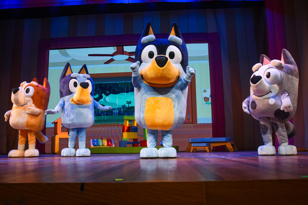 Show oficial da série infantil internacional Bluey chega a Fortaleza