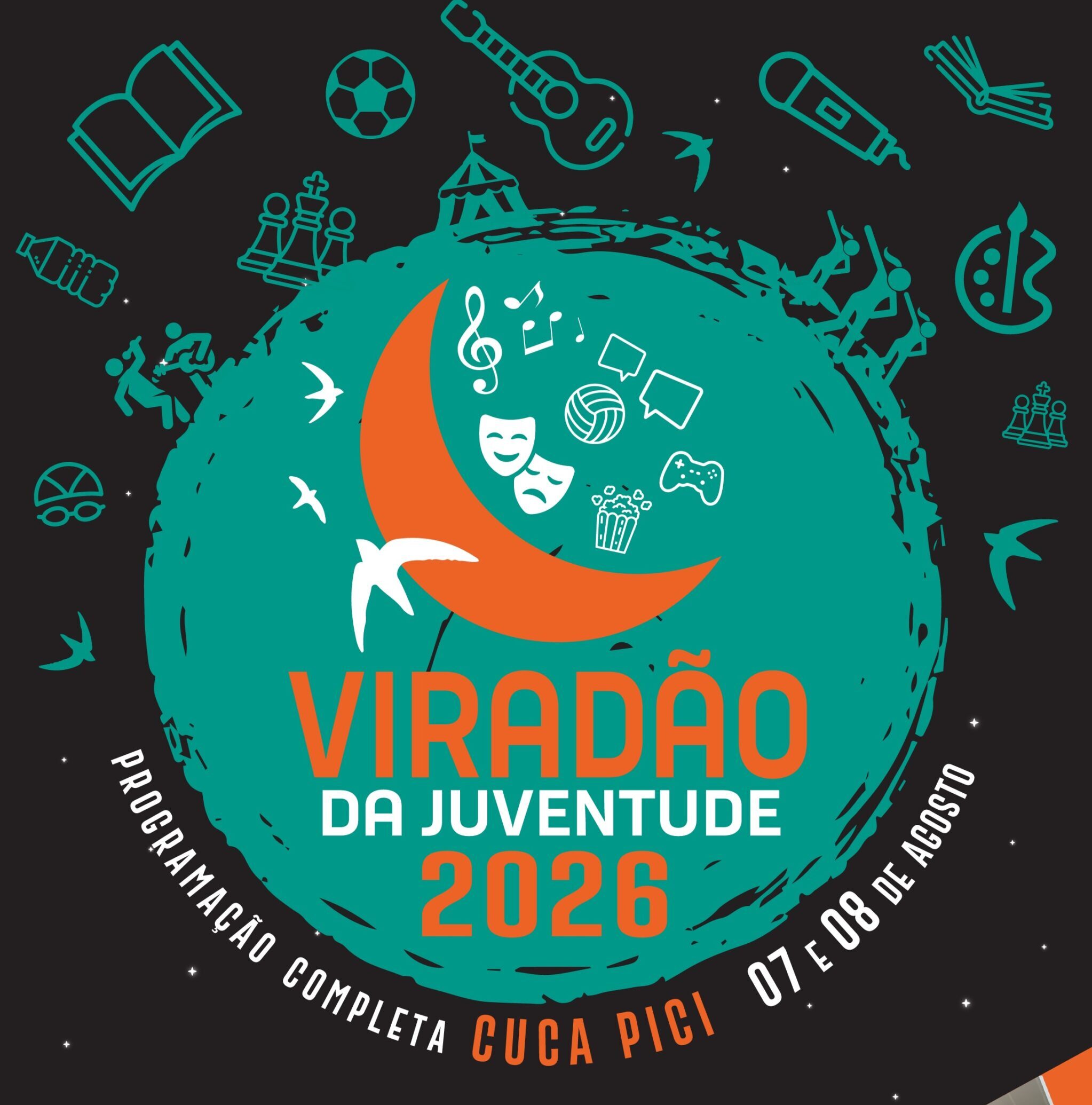 Rede Cuca promove 35 horas de programação no Viradão da Juventude