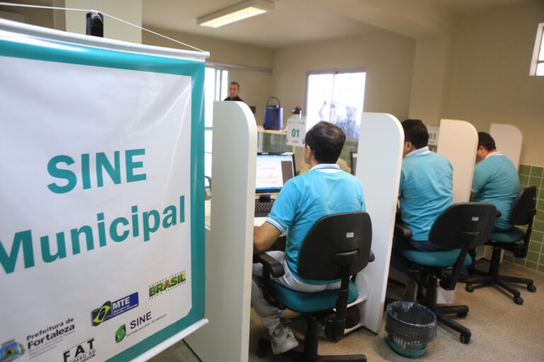 Fortaleza oferta 2,6 mil vagas de emprego nesta semana