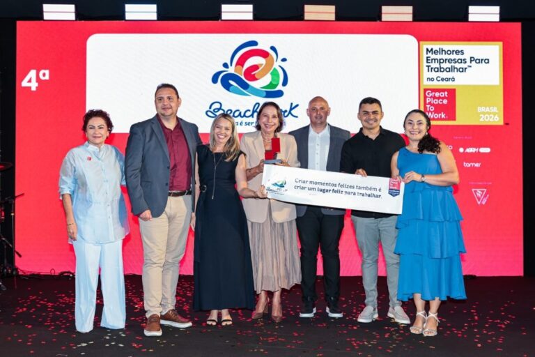 Beach Park é novamente destaque entre as melhores empresas para trabalhar no CE