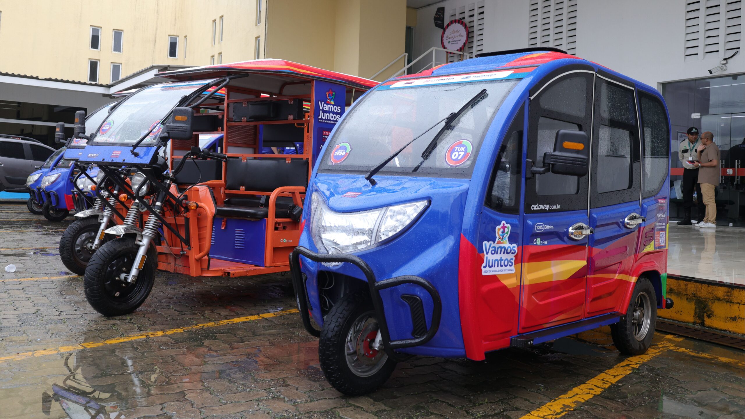 Triciclos elétricos chegam a 12 mil viagens em Fortaleza