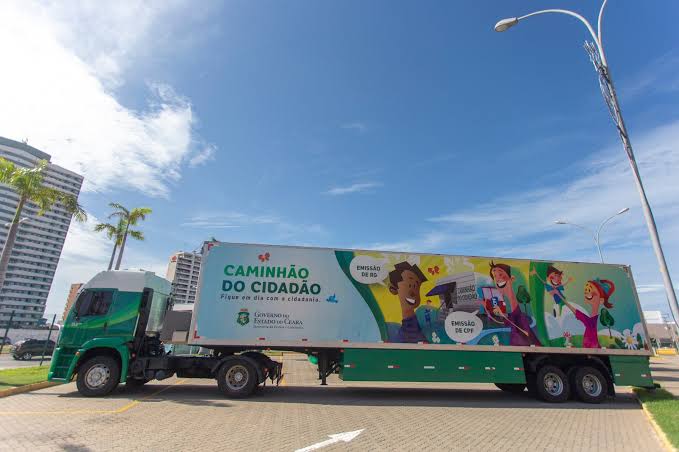 Caminhão do Cidadão atende cinco municípios do Ceará entre os dias 7 e 9 de outubro