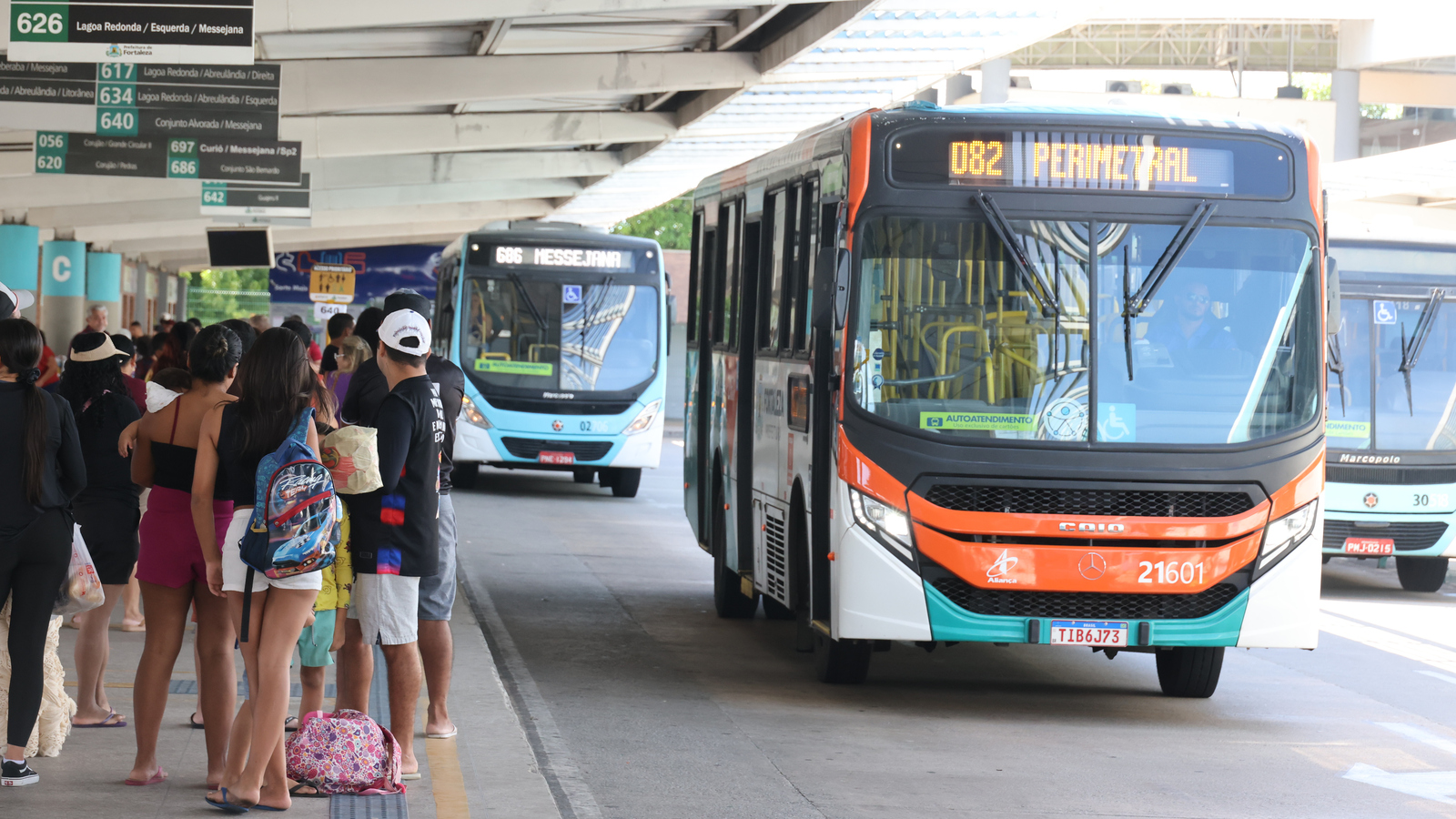 Eleitores terão transporte gratuito em Fortaleza no domingo